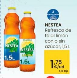 Oferta de Nestea - Refresco De Té Al Limón por 1,75€ en Eroski