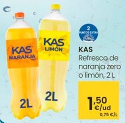 Oferta de Kas - Refresco De Naranja Zero por 1,5€ en Eroski