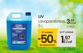 Oferta de Liv - Lavaparabrisas por 3,95€ en Eroski