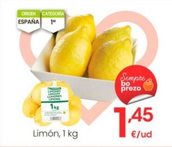 Oferta de Limones por 1,45€ en Eroski