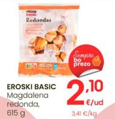 Oferta de Eroski - Magdalenas Redonda por 2,1€ en Eroski