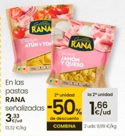 Oferta de Rana - En Las Pastas por 3,33€ en Eroski