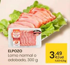 Oferta de Elpozo - Lomo Normal O Adobado por 3,49€ en Eroski