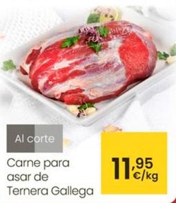 Oferta de Carne Para Asar De Ternera Gallega por 11,95€ en Eroski