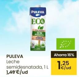Oferta de Puleva - Leche Semidesnatada por 1,25€ en Eroski