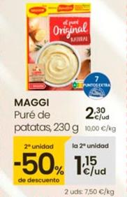 Oferta de Maggi - Puré De Patatas por 2,3€ en Eroski