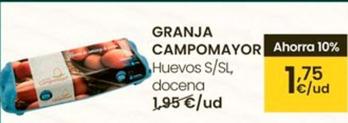 Oferta de Campomayor - Huevos S / Sl Docena por 1,75€ en Eroski