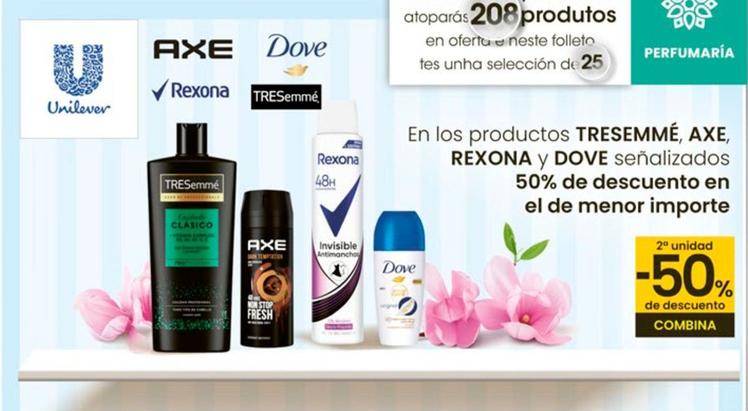 Oferta de Tresemme / Axe / Rexona / Dove - En Los Productos en Eroski