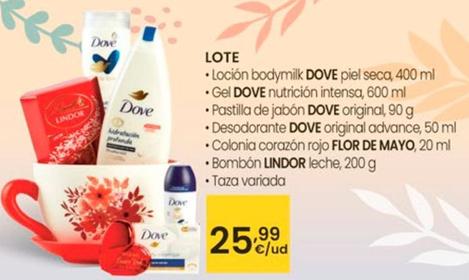 Oferta de Dove - Lote por 25,99€ en Eroski