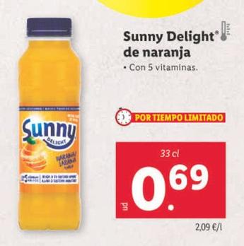 Oferta de Sunny - Delight De Naranja por 0,69€ en Lidl