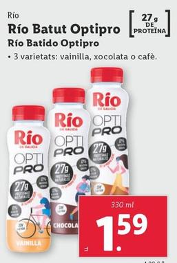 Oferta de Rio - Batido Optipro por 1,59€ en Lidl
