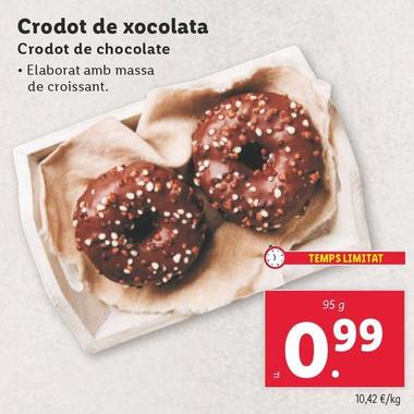 Oferta de Crodot De Chocolate por 0,99€ en Lidl