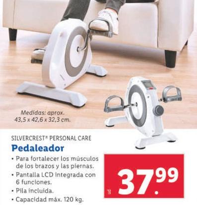 Oferta de Silvercrest Personal Care - Pedaleador por 37,99€ en Lidl