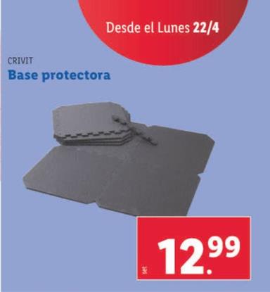 Oferta de Crivit - Base Protectora por 12,99€ en Lidl
