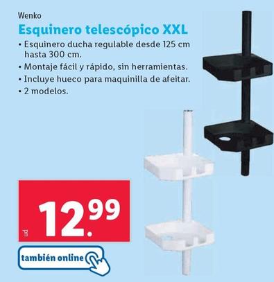 Oferta de Wenko - Esquinero Telescopico XXL por 12,99€ en Lidl