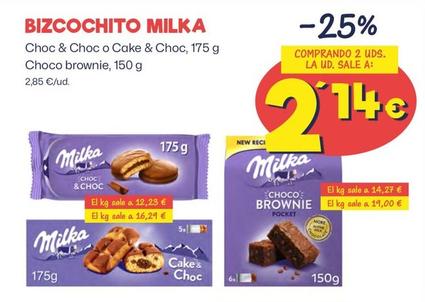 Oferta de Milka - Bizcochito por 2,14€ en Ahorramas