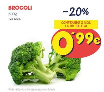 Oferta de Brócoli por 0,99€ en Ahorramas