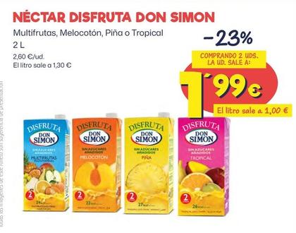 Oferta de Don Simón - Néctar Disfruta por 1,99€ en Ahorramas