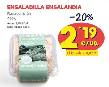 Oferta de Ensalandia - Ensaladilla por 2,19€ en Ahorramas