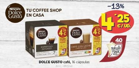 Oferta de Dolce Gusto - Café por 4,25€ en Ahorramas