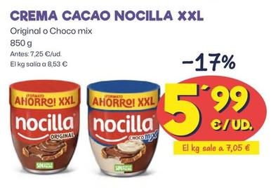 Oferta de Nocilla - Crema Cacao XXL por 5,99€ en Ahorramas