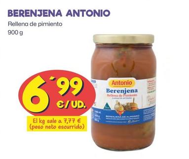 Oferta de Antonio - Berenjena  por 6,99€ en Ahorramas