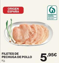 Oferta de Pechuga de pollo por 5,95€ en El Corte Inglés