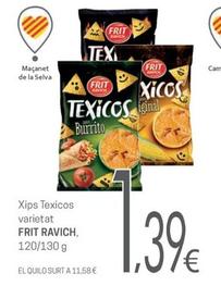 Oferta de Chips por 1,39€ en Valvi Supermercats