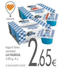 Oferta de Yogur por 2,65€ en Valvi Supermercats
