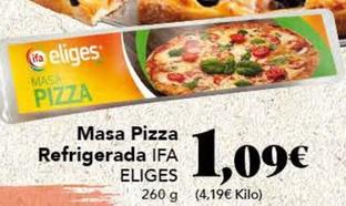 Oferta de Eliges - Masa Pizza Refrigerada por 1,09€ en Gadis