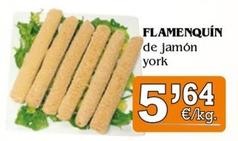 Oferta de Flamenquín De Jamon York por 5,64€ en Congelados Copos