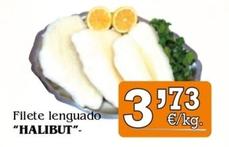 Oferta de Filete Lenguado "HALIBUT por 3,73€ en Congelados Copos