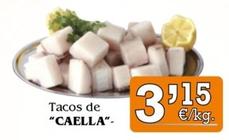 Oferta de Tacos de "CAELLA por 3,15€ en Congelados Copos
