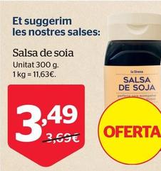 Oferta de Salsa De Soia por 3,49€ en La Sirena