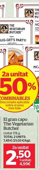 Oferta de The Vegetarian Butcher - El Gran Capo  por 4,99€ en La Sirena