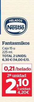 Oferta de Nestlé - Fantasmikos por 5,49€ en La Sirena