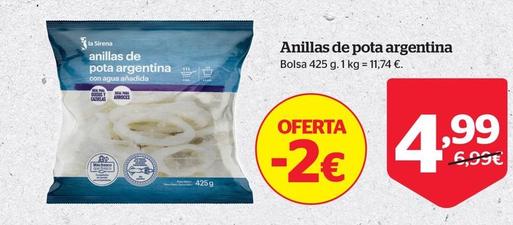 Oferta de Anillas De Pota Argentina por 4,99€ en La Sirena