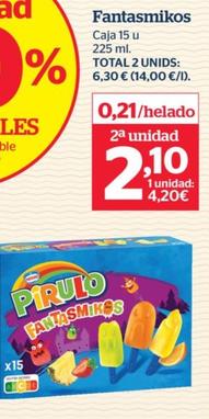 Oferta de Nestlé - Fantasmikos por 4,2€ en La Sirena