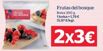 Oferta de Frutas Del Bosque por 1,79€ en La Sirena