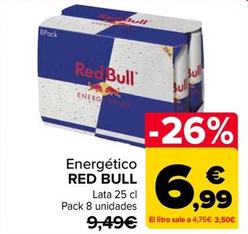 Oferta de Red Bull - Energético  por 6,99€ en Carrefour