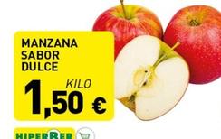 Oferta de Manzanas por 1,5€ en Hiperber