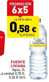 Oferta de Agua por 0,58€ en Hiperber