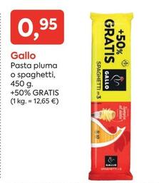 Oferta de Pasta por 0,95€ en Suma Supermercados