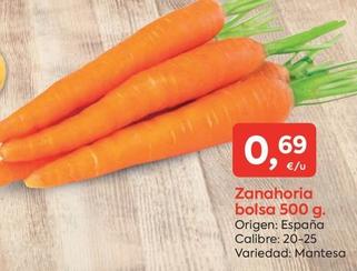 Oferta de Zanahorias por 0,69€ en Suma Supermercados
