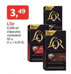 Oferta de Cápsulas de café por 3,49€ en Suma Supermercados