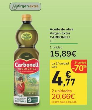 Oferta de Carbonell - Aceite De Oliva Virgen Extra por 15,89€ en Carrefour Express