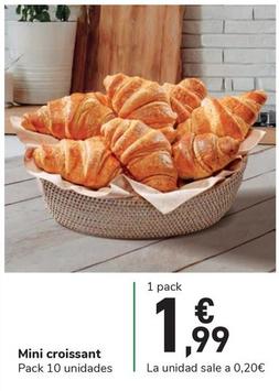 Oferta de Mini Croissant por 1,99€ en Carrefour Express