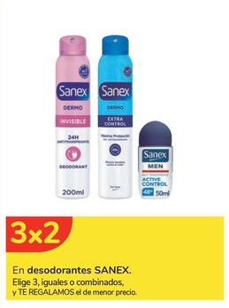 Oferta de Sanex - En Dosodorantes en Carrefour Express