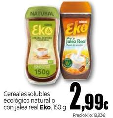 Oferta de Eko - Cereales Solubles Ecológico Natural O Con Jalea Real por 2,99€ en Unide Supermercados