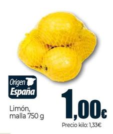 Oferta de Limones por 1€ en Unide Supermercados
